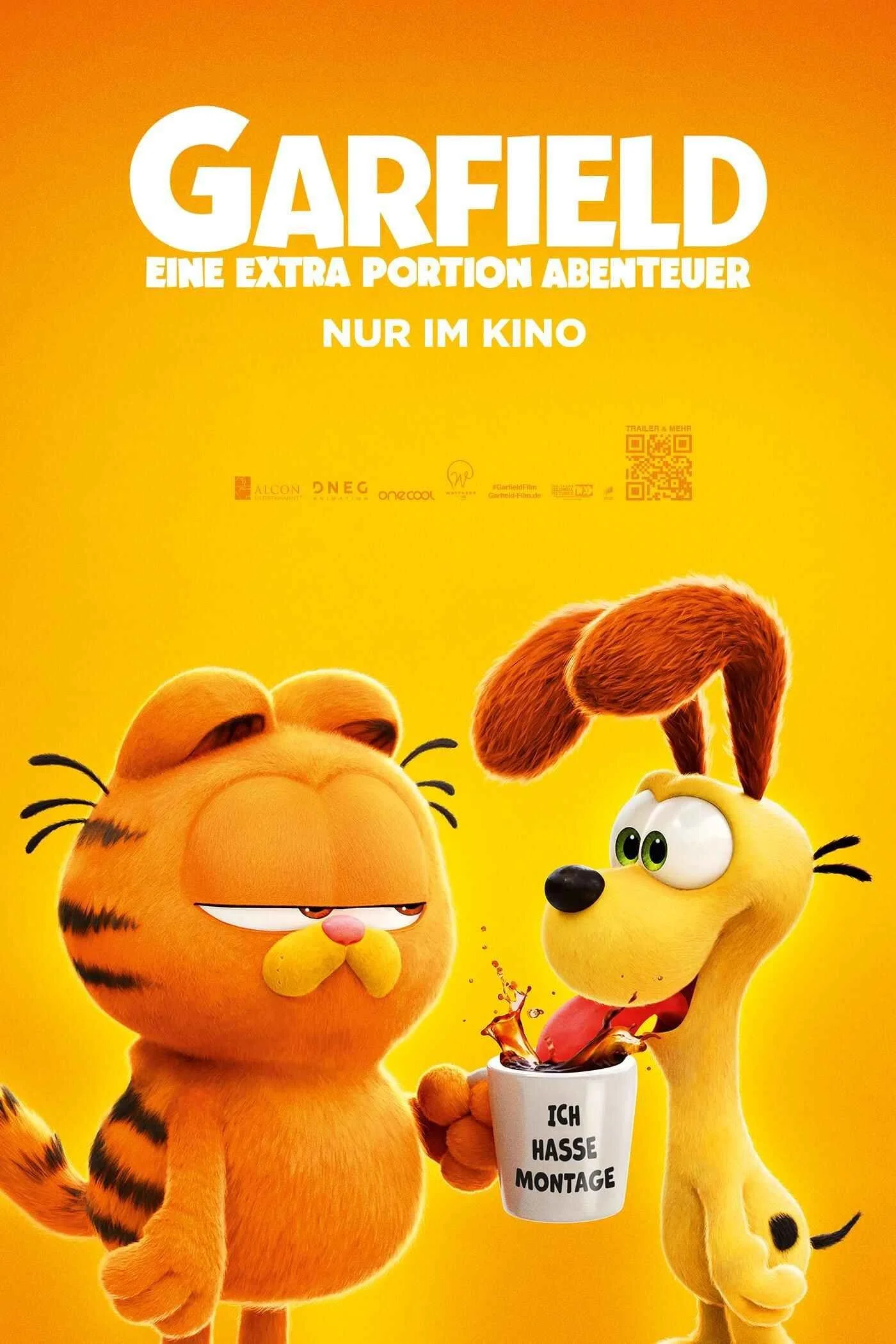 The Garfield Movie (2024) - Stream Animation movies with IPTV PRO IPTV service